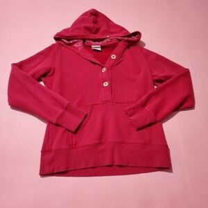 Columbia Magenta Pink Kangaroo Hoodie Jacket Fall Outdoor Preppy Bright